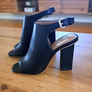 Dolce Vita Black Heeled Sandals